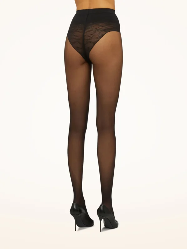 Wolford Tummy 20 Control Top Black Back